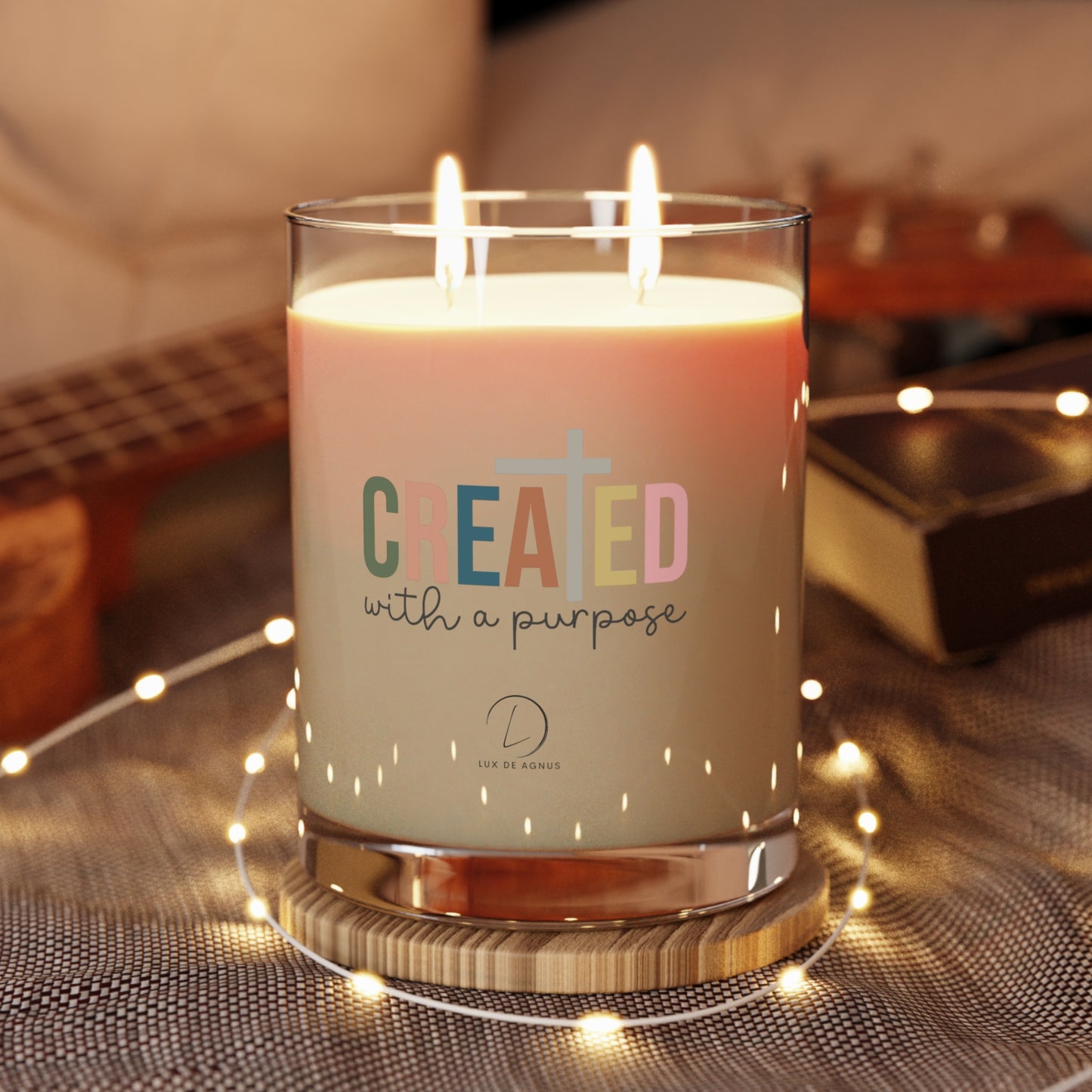 Created with a Purpose Scented Candle - Full Glass, 11oz