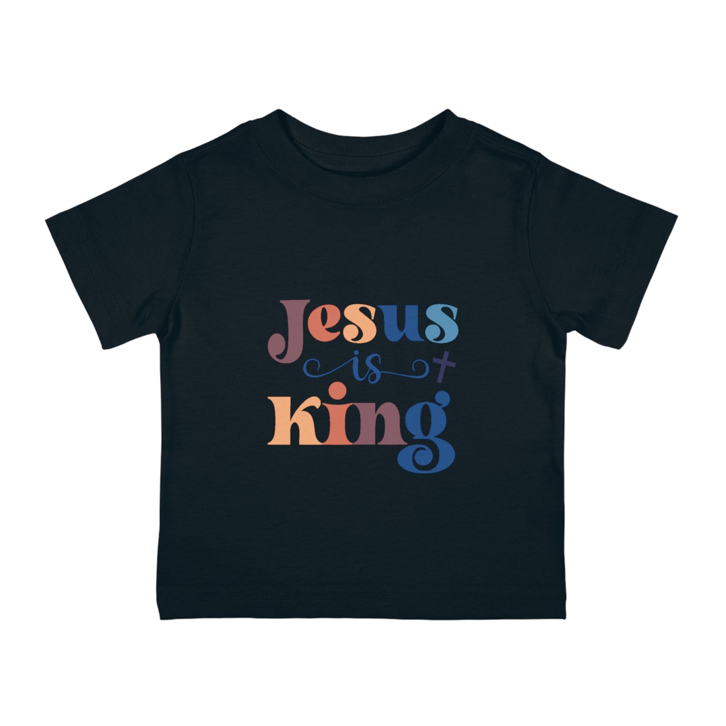 Infant Jesus is King Cotton Jersey Tee