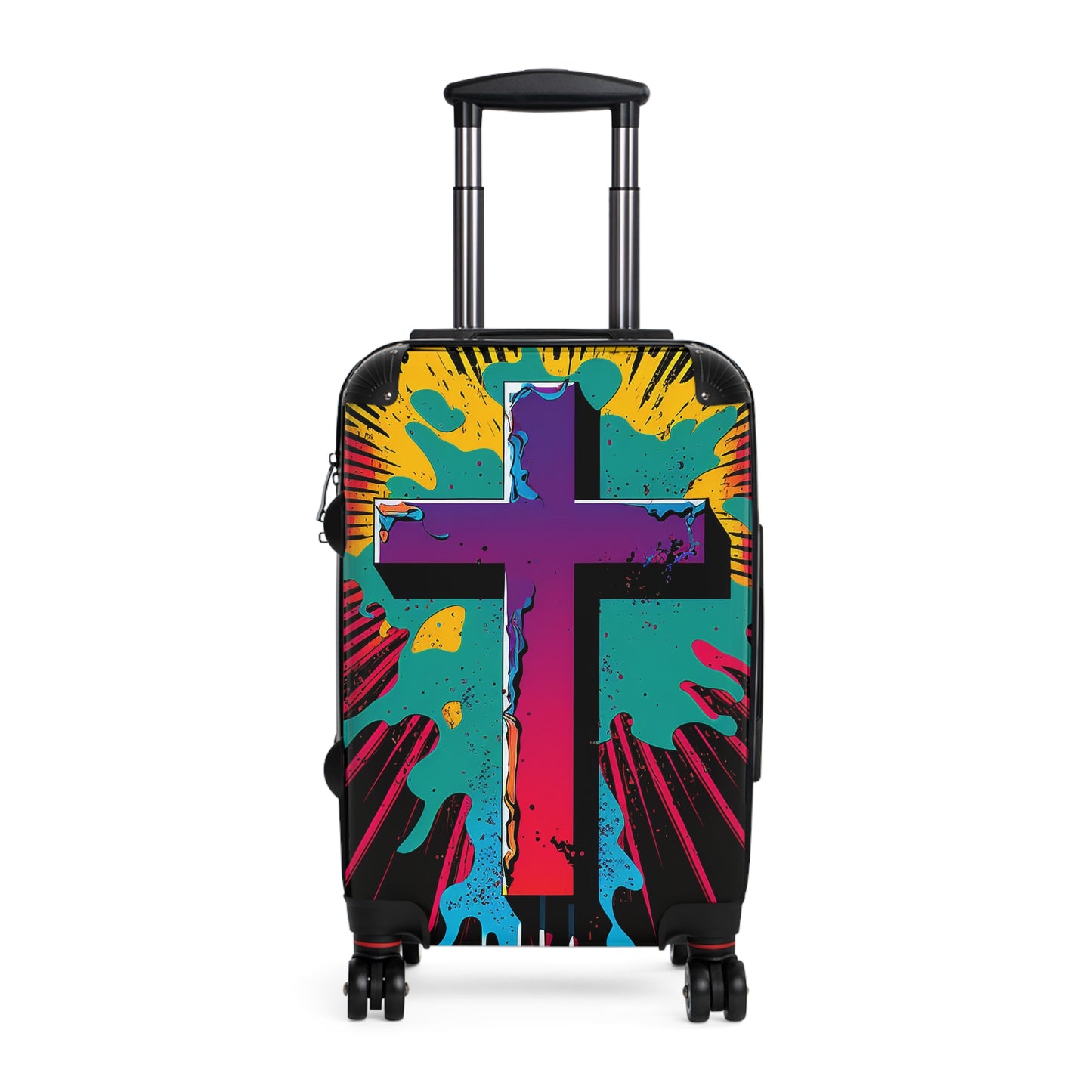 Abstract Cross Suitcases