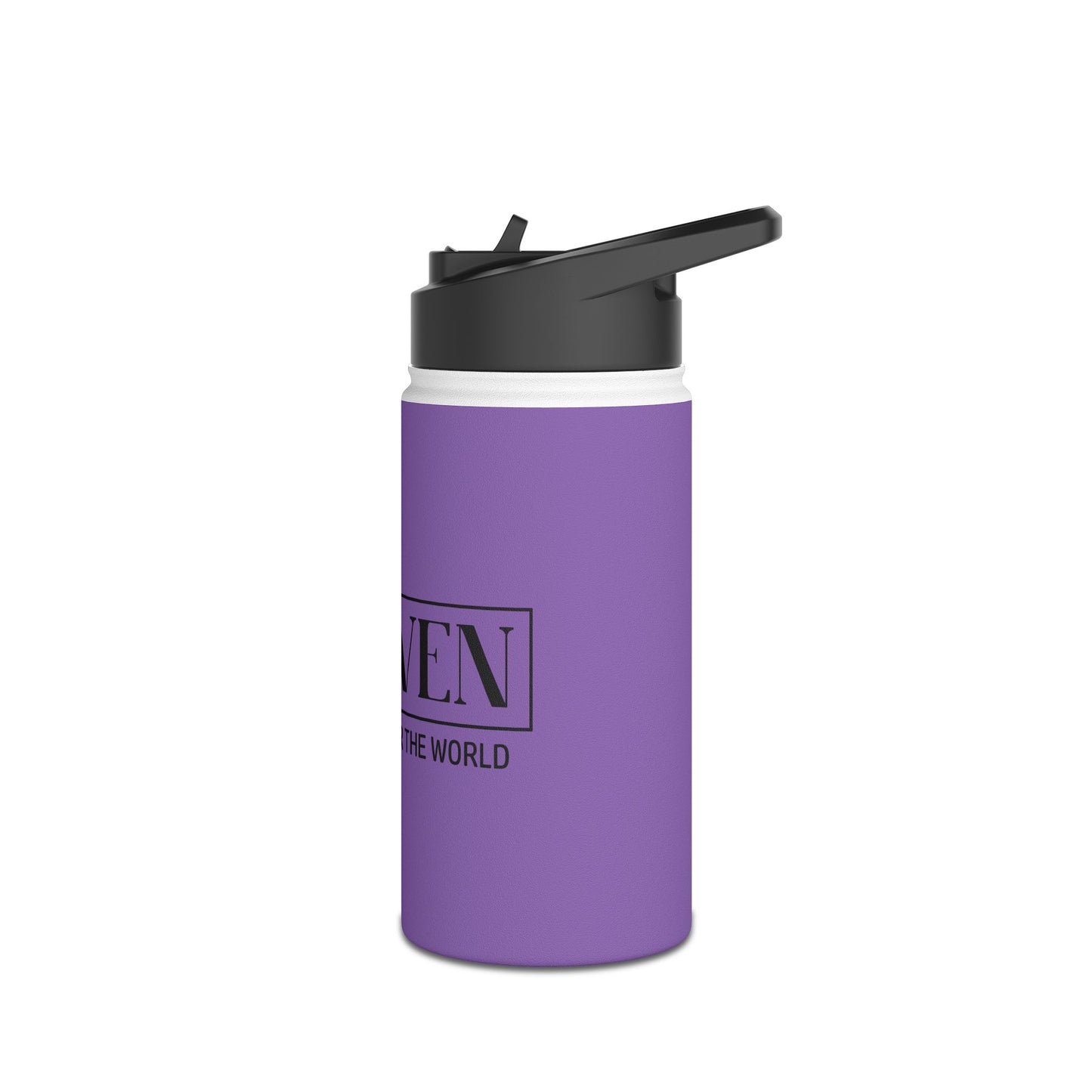 Heaven: Dont Miss it for the World Stainless Steel Water Bottle, Standard Lid