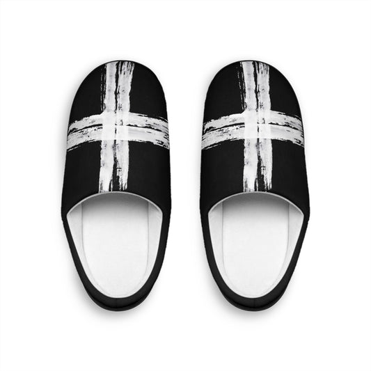 Slippers for Men - Rugged Cross Bath Slippers