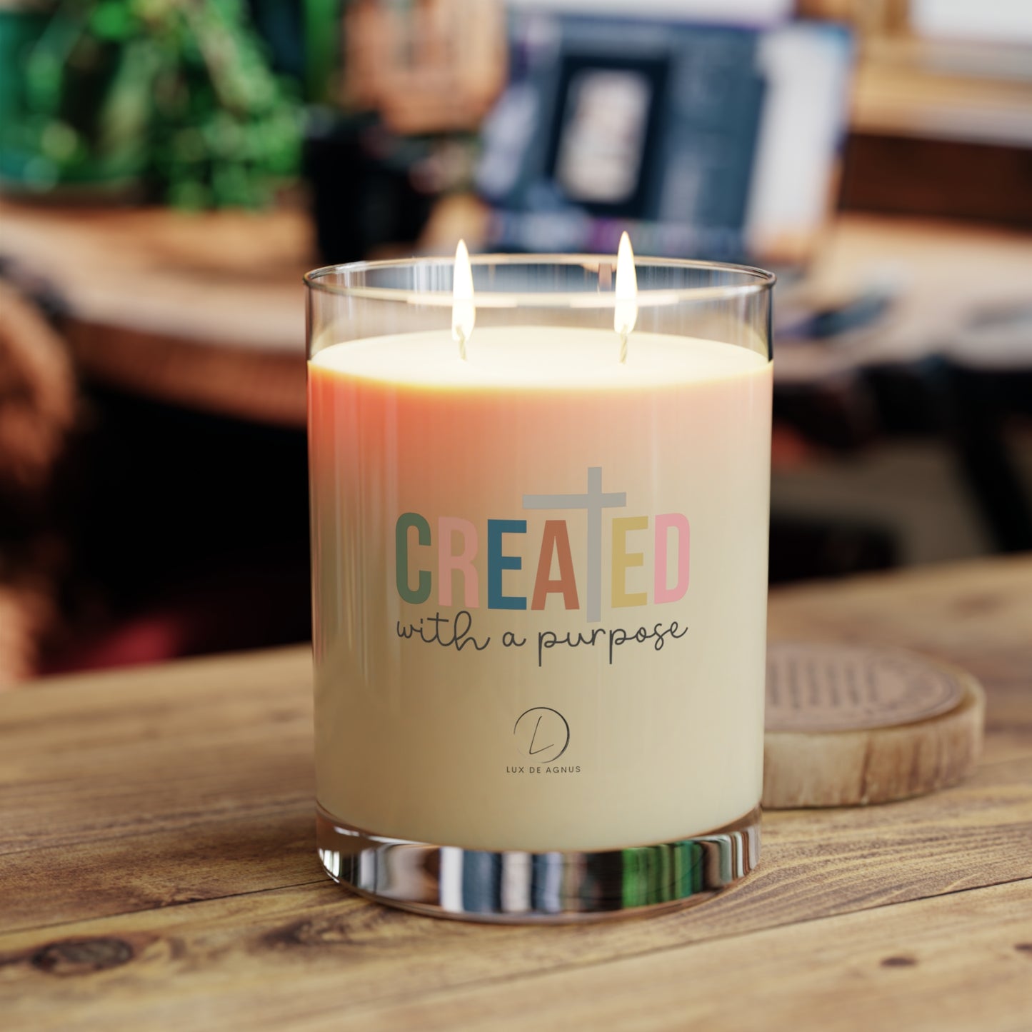 Created with a Purpose Scented Candle - Full Glass, 11oz