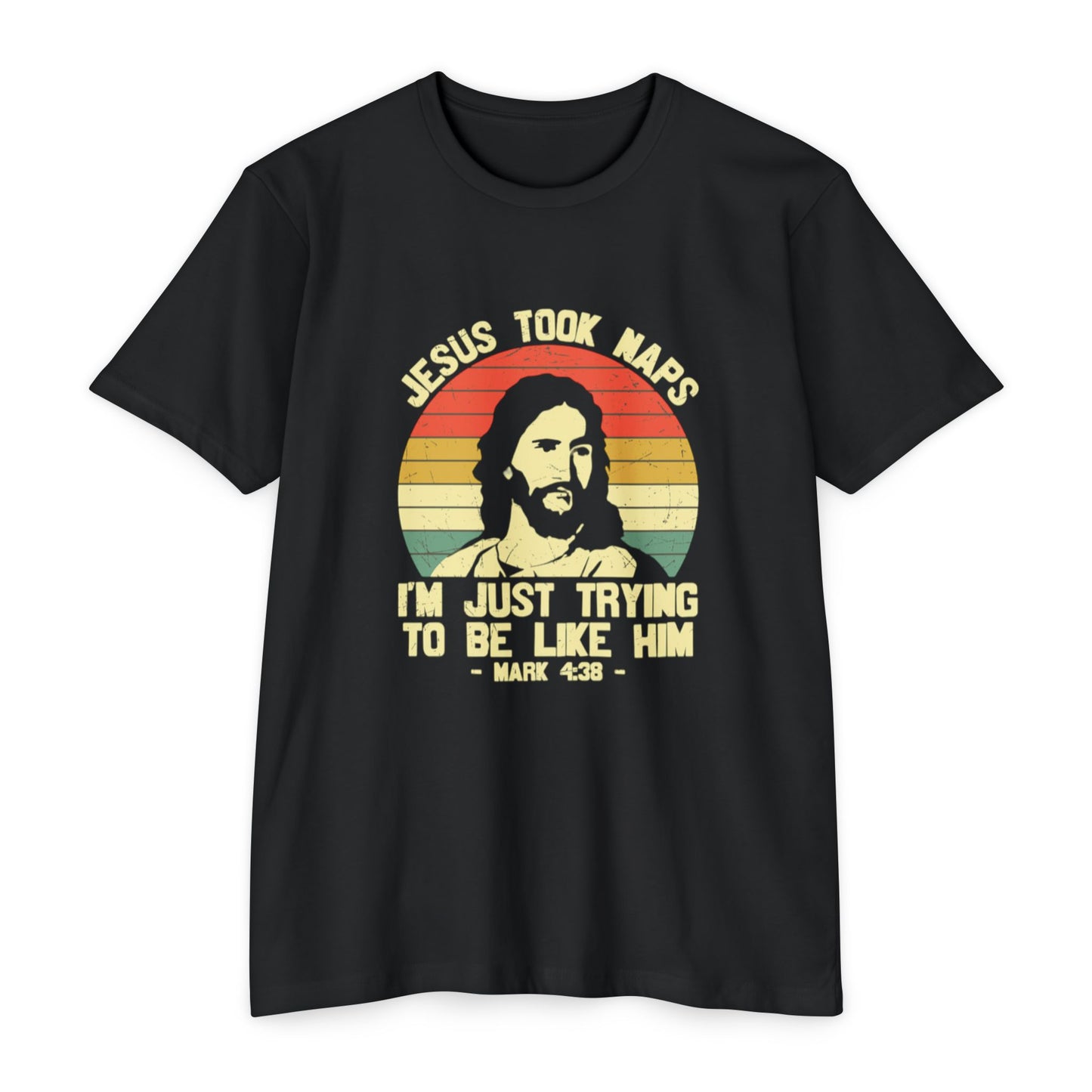 Jesus Took Naps Unisex CVC Jersey T-shirt