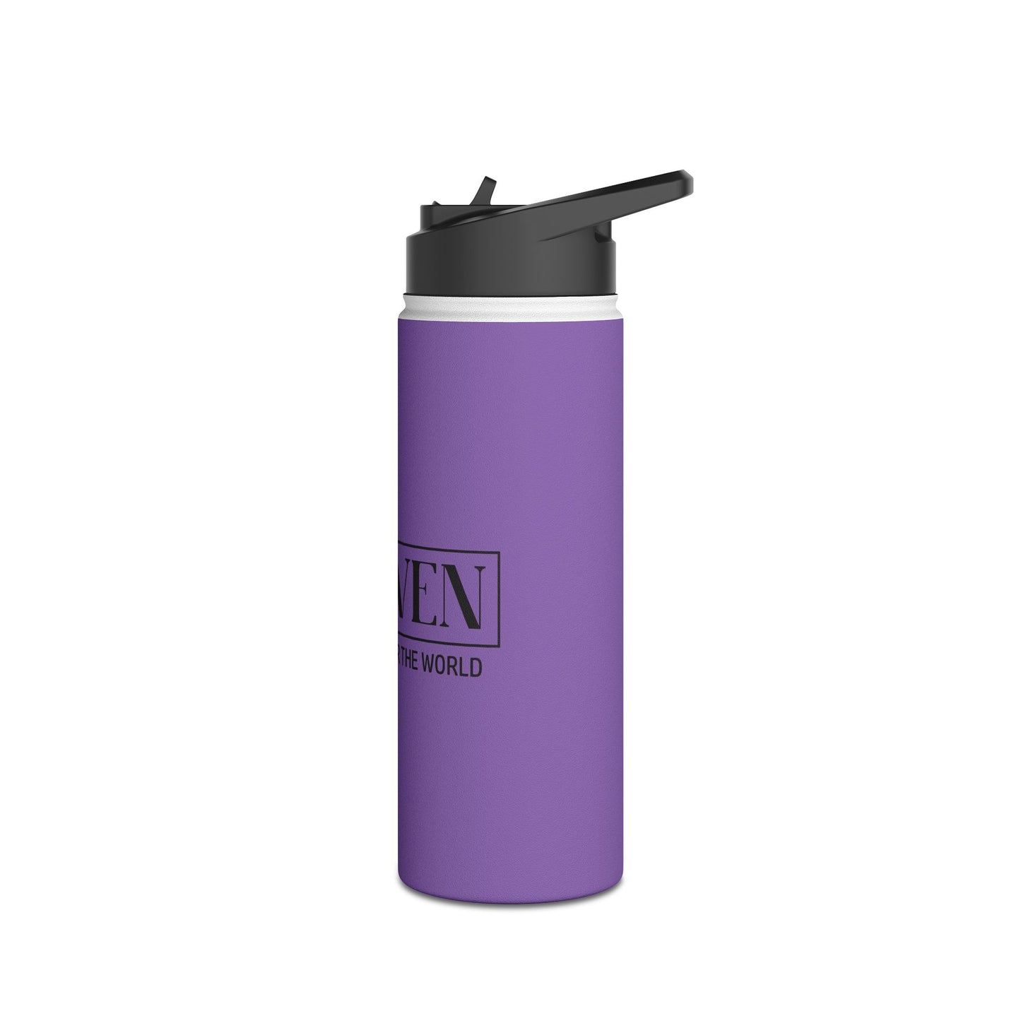 Heaven: Dont Miss it for the World Stainless Steel Water Bottle, Standard Lid