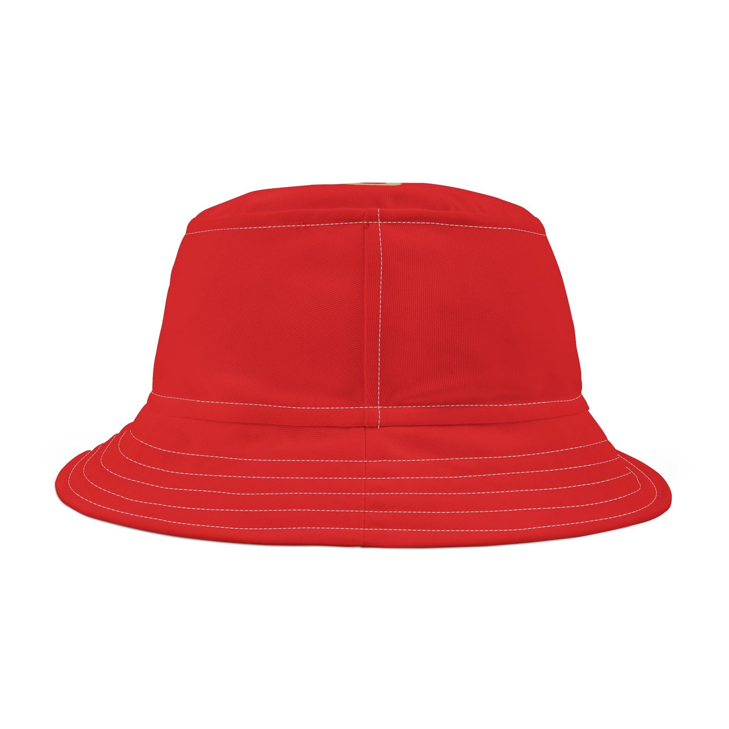 Created With a Purpose (Infrared Red) (Good God) Bucket Hat