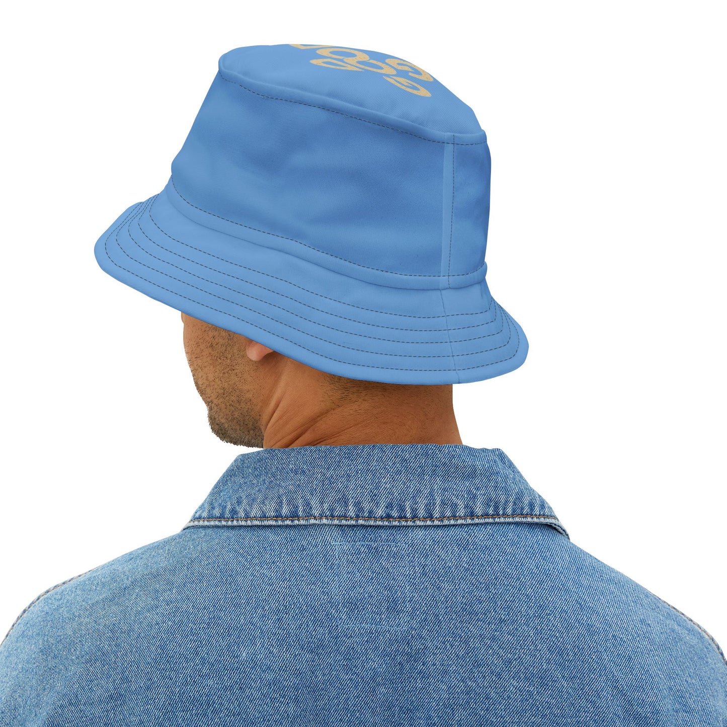 Created With a Purpose (Blue) (Good God) Bucket Hat