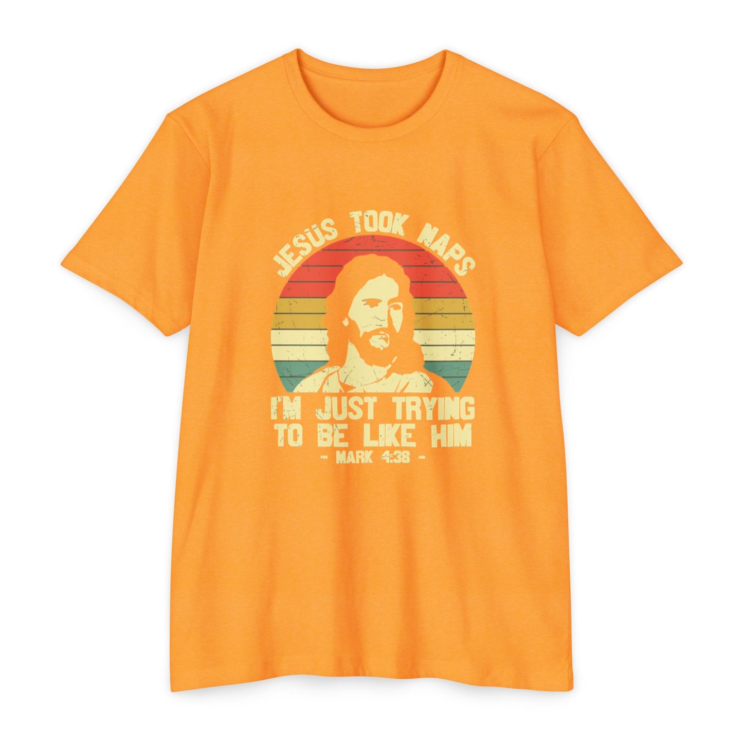 Jesus Took Naps Unisex CVC Jersey T-shirt