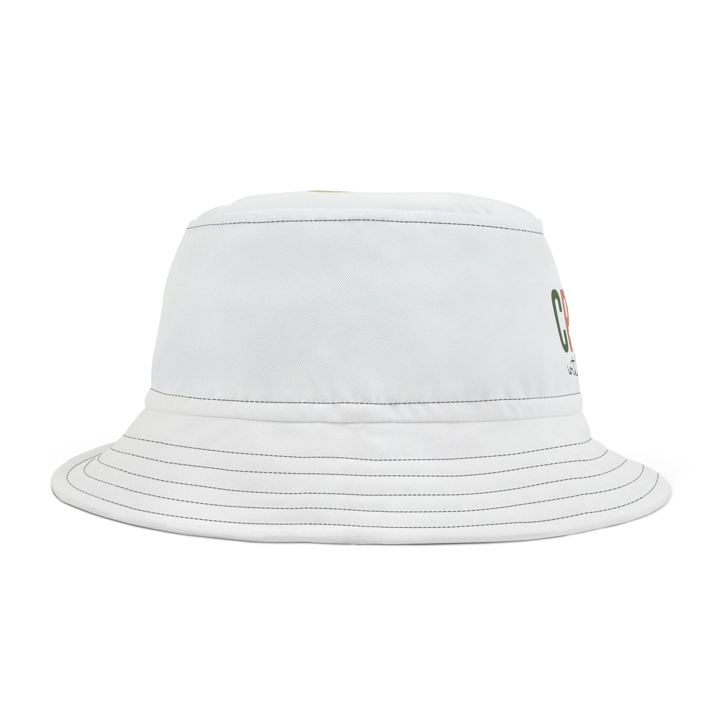 Created With a Purpose (White)(Good God) Bucket Hat