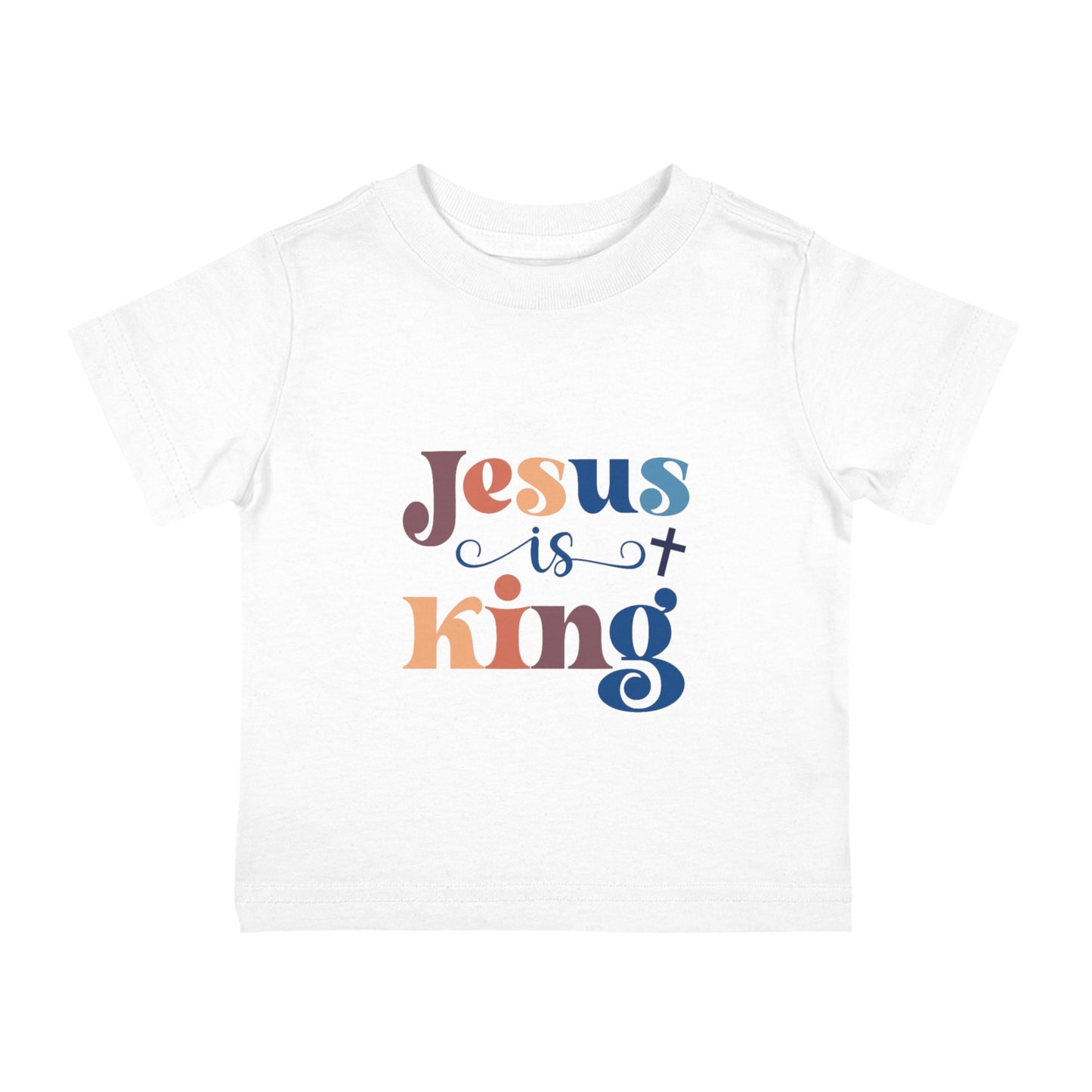 Infant Jesus is King Cotton Jersey Tee