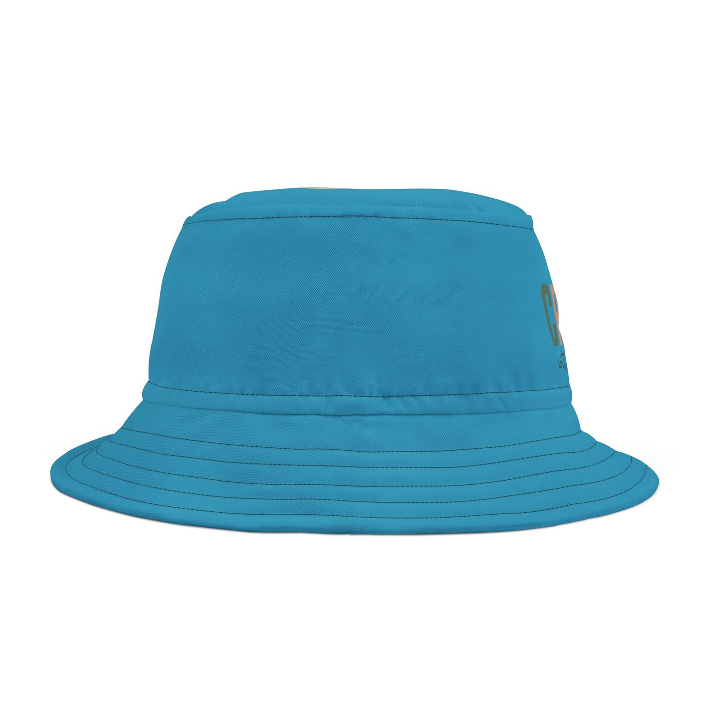 Created With a Purpose (Teal) (Good God) Bucket Hat