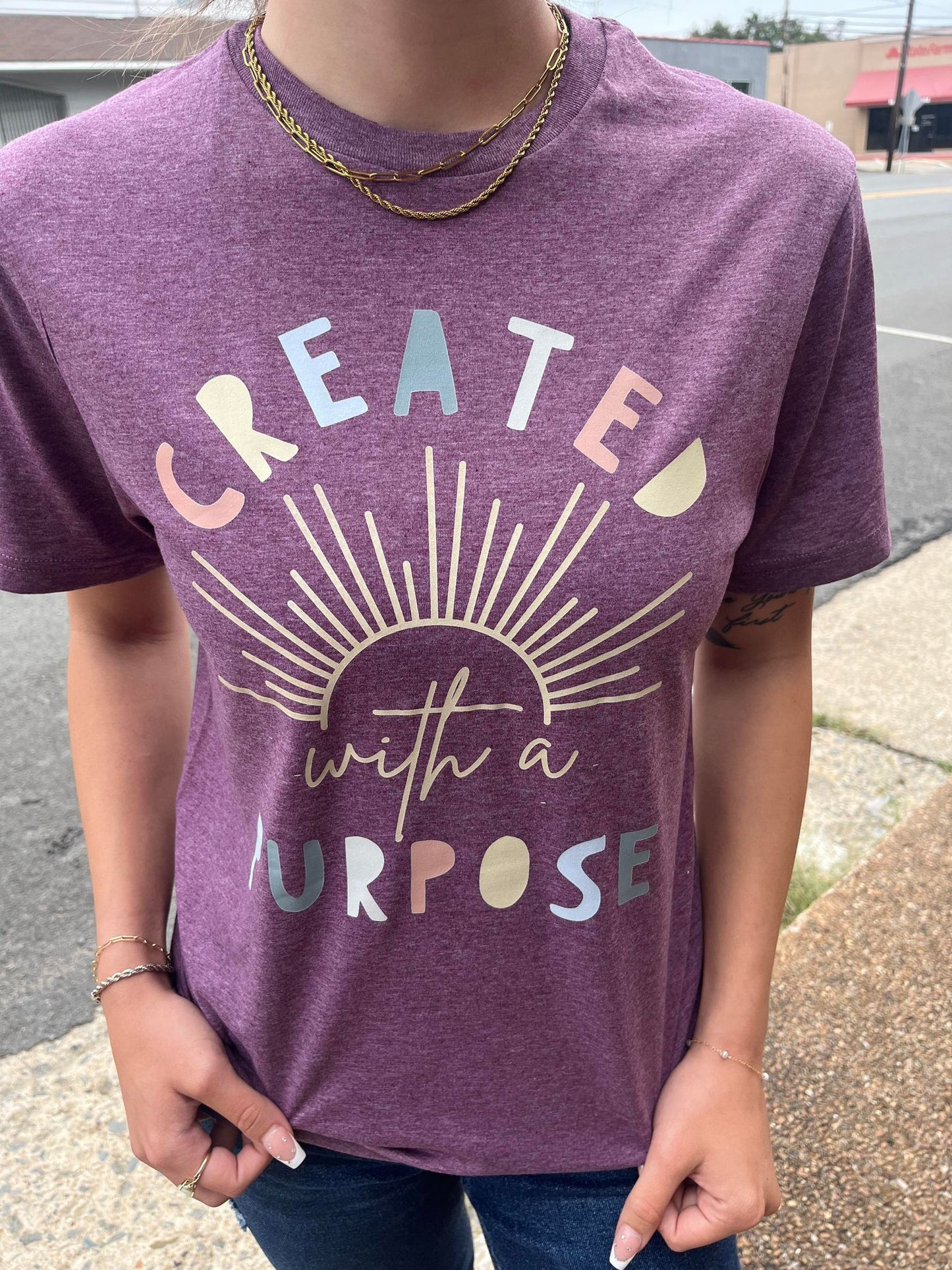 Created With A Purpose Tee