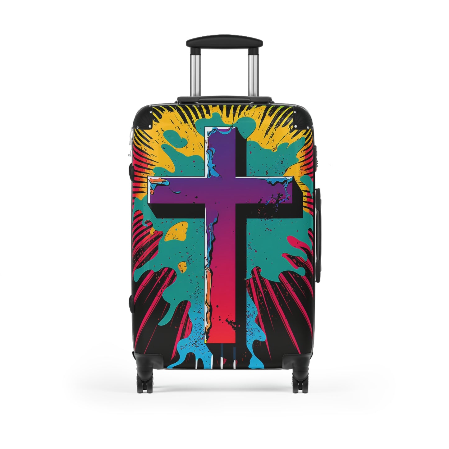 Abstract Cross Suitcases