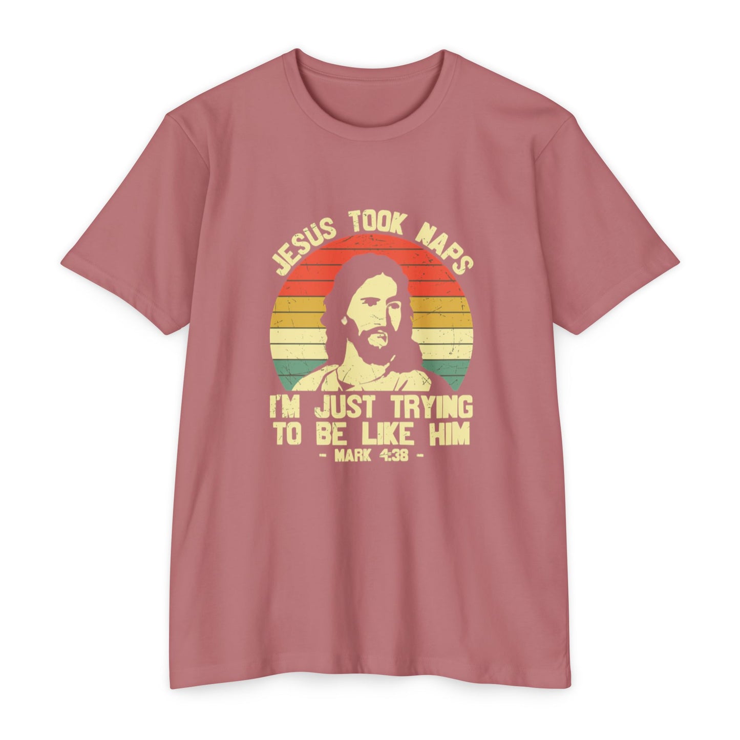 Jesus Took Naps Unisex CVC Jersey T-shirt