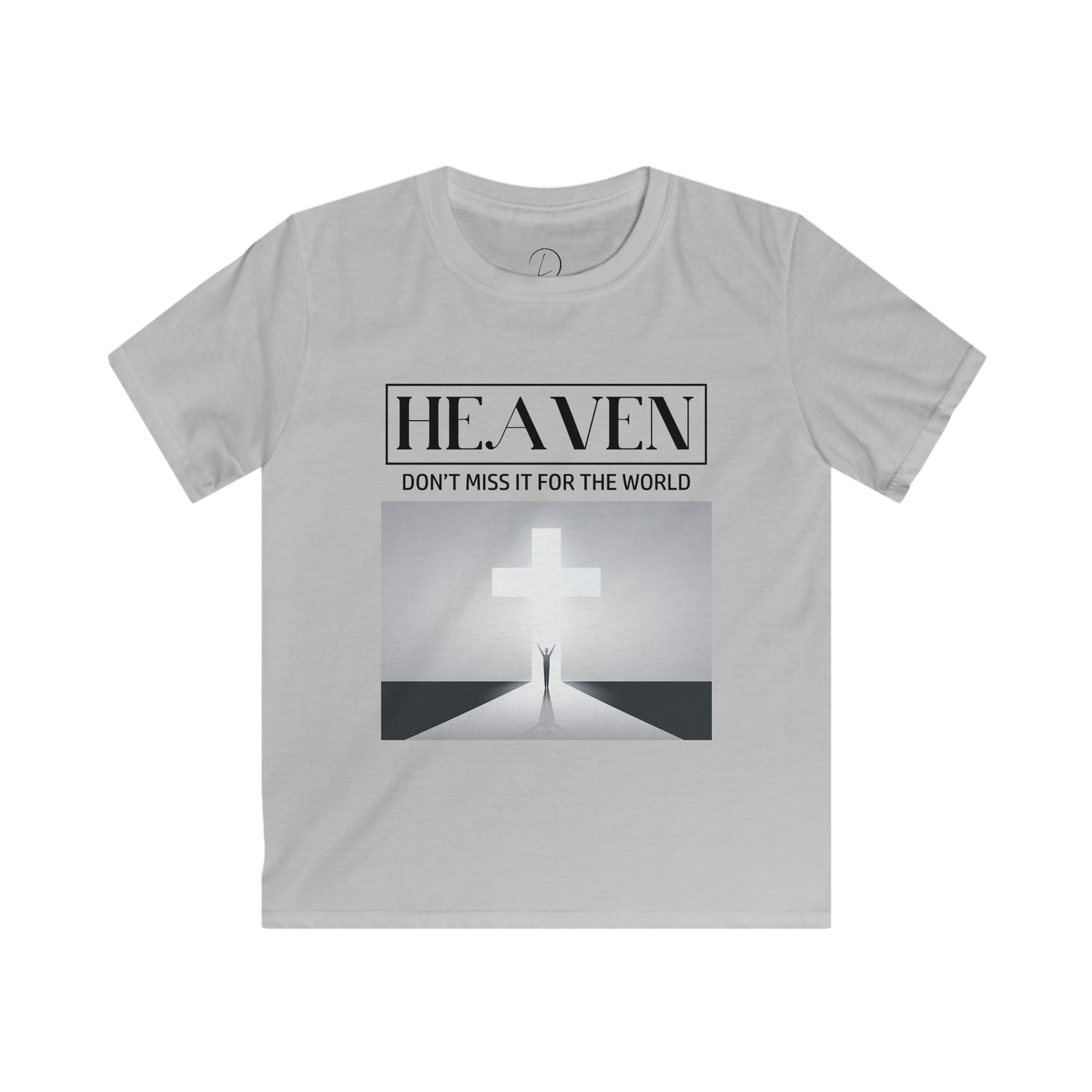 Heaven Dont Miss it for the World Kids Softstyle Tee