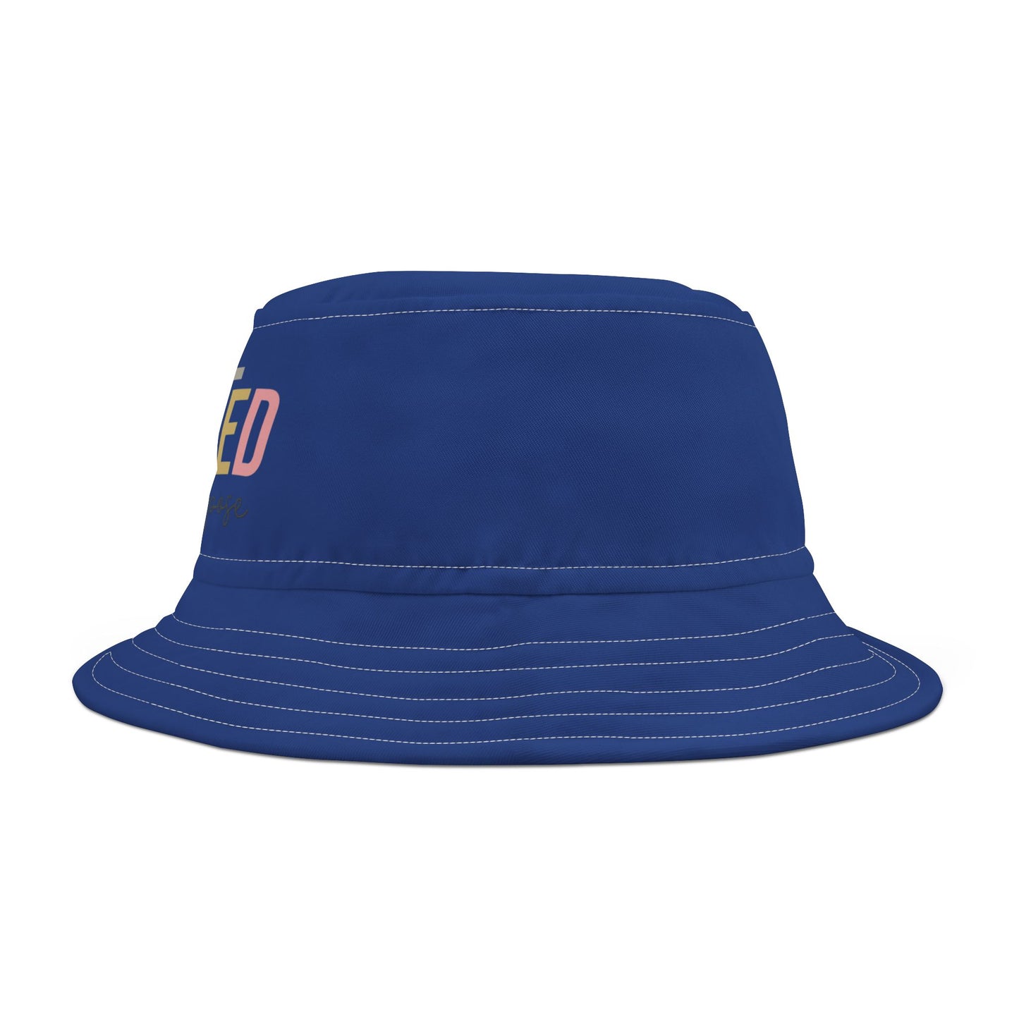 Created With a Purpose (Dark Blue) (Good God) Bucket Hat