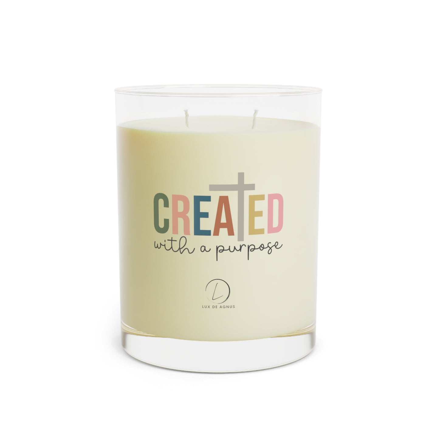 Created with a Purpose Scented Candle - Full Glass, 11oz