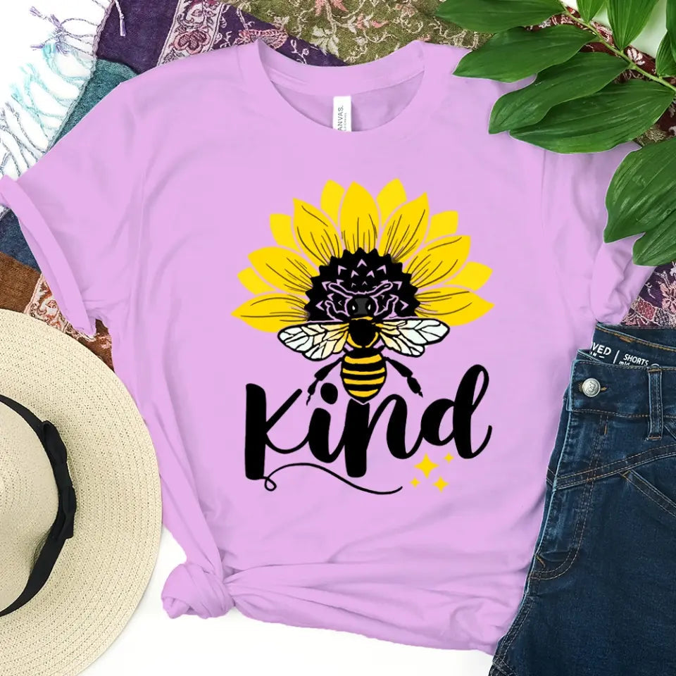 Bee Kind Sunflower - Be Kind Tee