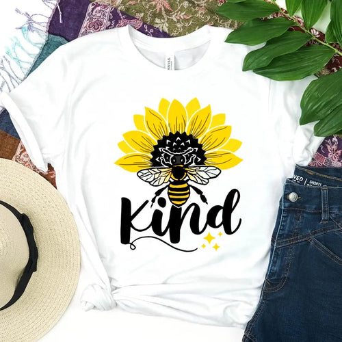 Bee Kind Sunflower - Be Kind Tee