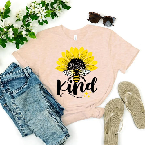 Bee Kind Sunflower - Be Kind Tee