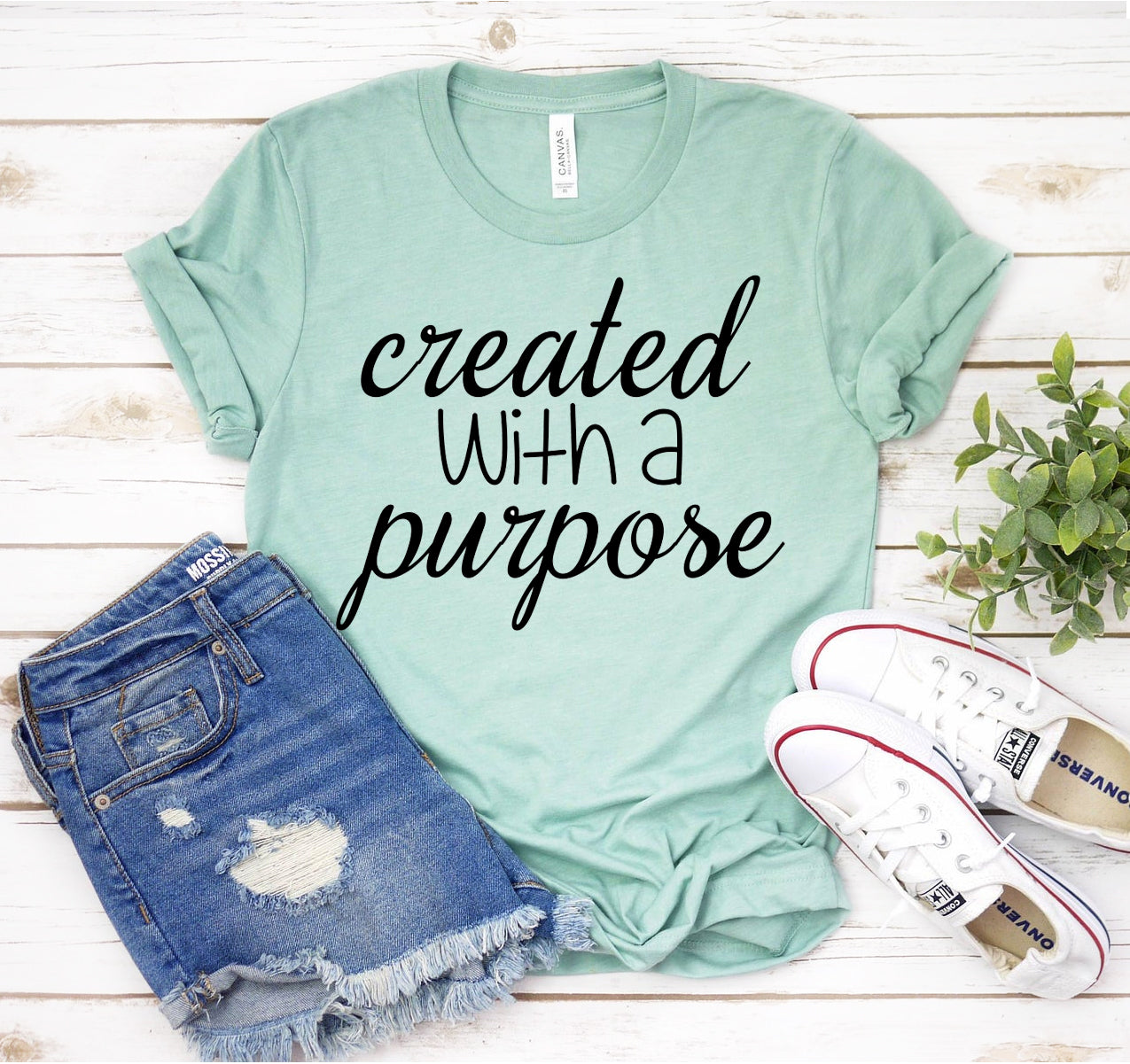 Created With A Purpose T-shirt