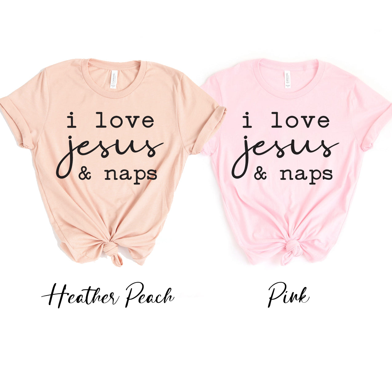 I love Jesus And Naps T-shirt