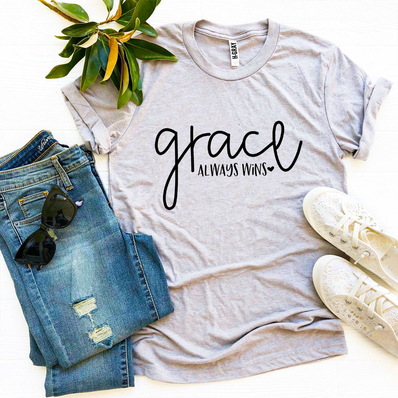 Grace Always Wins T-shirt