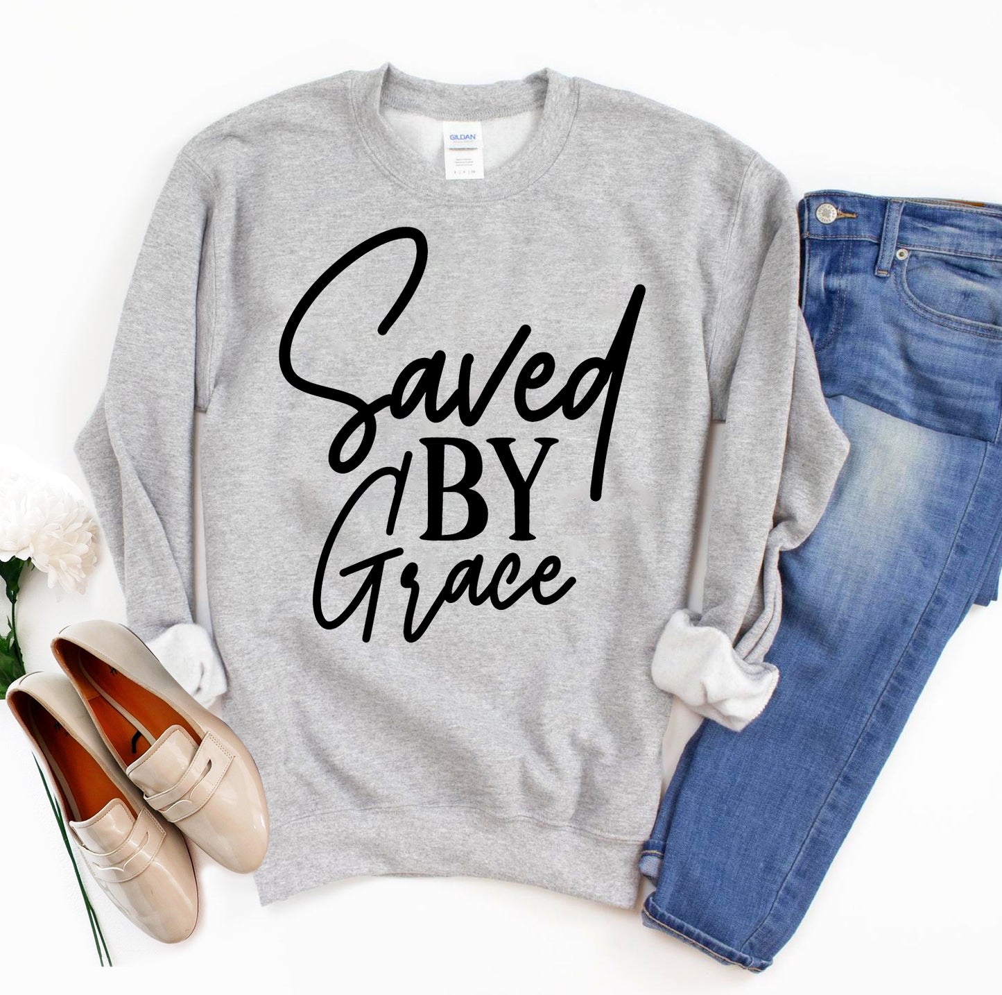 Saved By Grace Sweatshirt