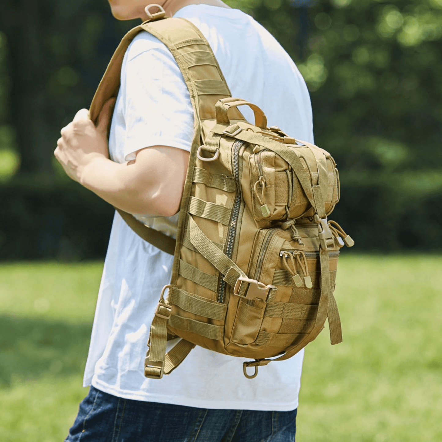 Tactical Medium Sling Range Bag