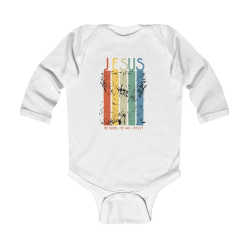 Infant Long Sleeve Graphic T-shirt The Truth The Way The Life