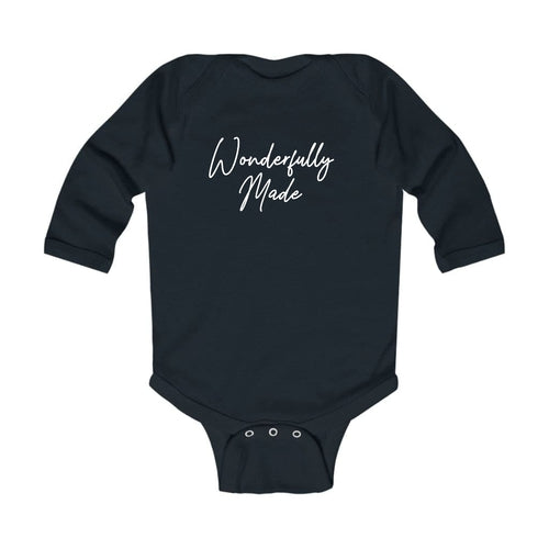 Infant Long Sleeve Graphic T-shirt, Wonderfully Made