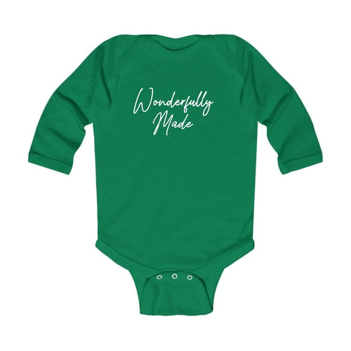 Infant Long Sleeve Graphic T-shirt, Wonderfully Made