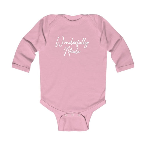 Infant Long Sleeve Graphic T-shirt, Wonderfully Made