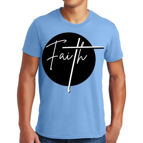 Mens Graphic T-shirt Faith Print