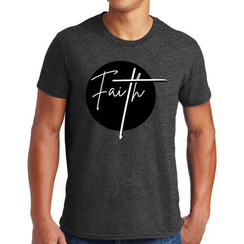 Mens Graphic T-shirt Faith Print