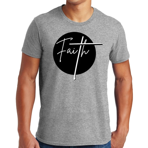 Mens Graphic T-shirt Faith Print