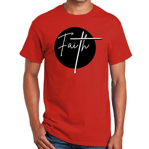 Mens Graphic T-shirt Faith Print