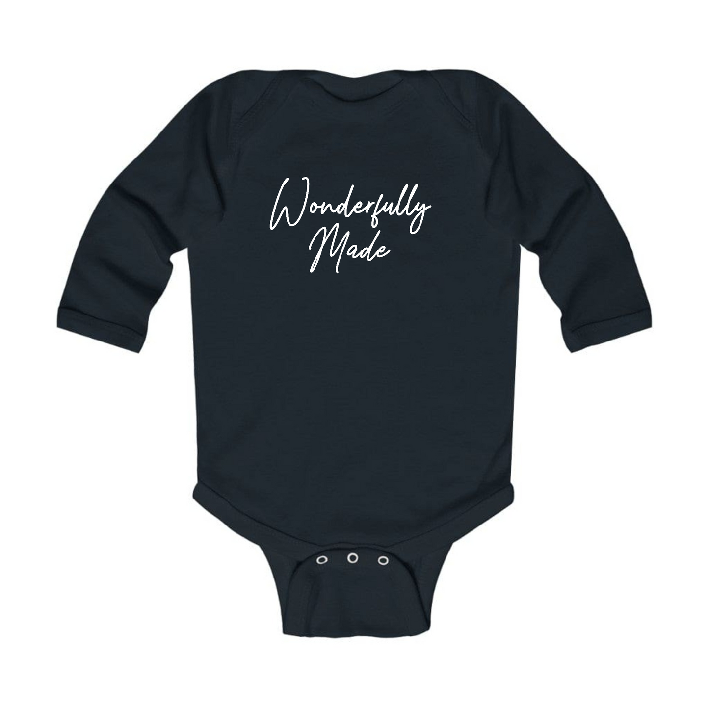 Infant Long Sleeve Graphic T-shirt, Wonderfully Made