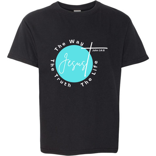 Youth Short Sleeve T-shirt The Truth The Way The Life