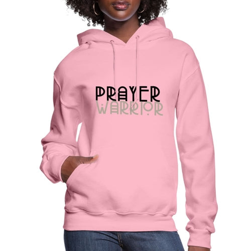 Womens Hoodie - Pullover Hooded Shirt / Prayer Warrior - S036873