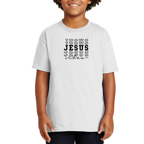 Youth Short Sleeve Graphic T-shirt Jesus Vibes